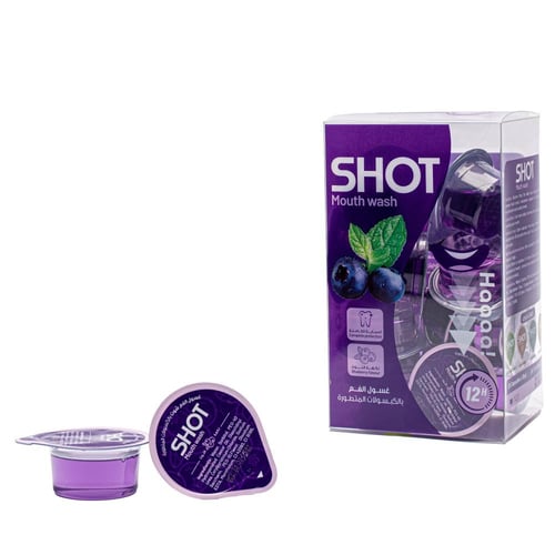 كبسولات غسول الفم المطورة بنكهة التوت من شوت – 20...