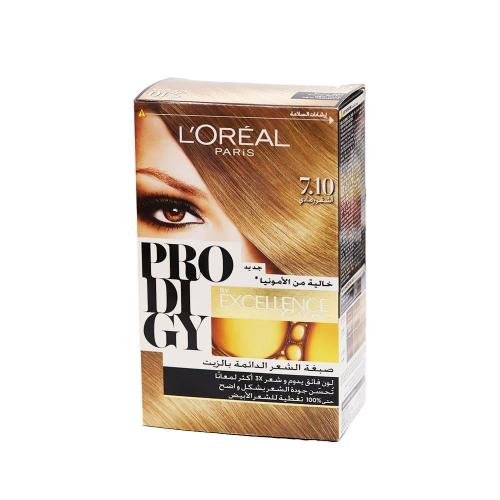 لوريال باريس برودجي صبغة شعر 7.10 أشقر رمادي