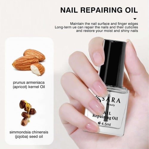 ساره بيوتي مجموعه زيت تقوية وتطويل الاظافر بالبيوت...