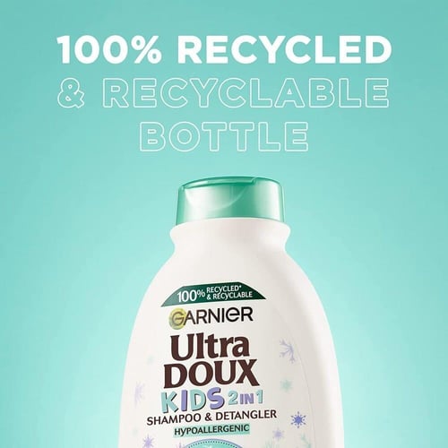 غارنييه الترا دوكس شامبو وبلسم للأطفال 2 في 1 بكري...