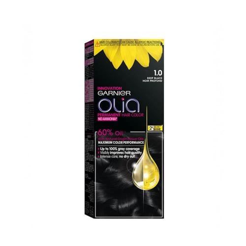 غارنييه اولیا صبغة شعر خالية من الامونيا - اسود غا...