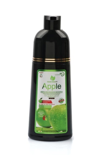 سعادة بيوتي شامبو صبغة بني غامق خالي من الامونيا م...