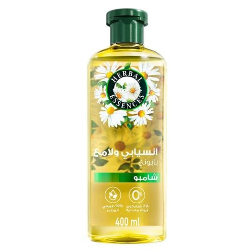شامبو هيربل إسنسز، شعر لامع بعطر البابونج، 400 مل
