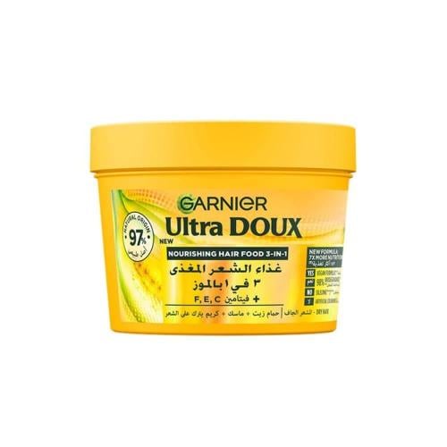 غارنييه الترا دوكس غذاء الشعر 3 في 1 للشعر الجاف 9...