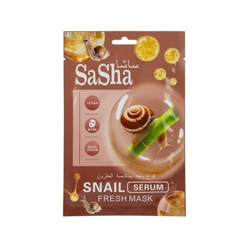 ساشا قناع وجه بخلاصة الحلزون