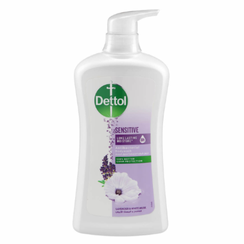 ديتول سائيل للاستحمام الافندر والمسك أبيض 700 مل