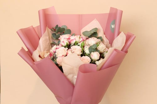 بوكيه البيبي روز الوردي