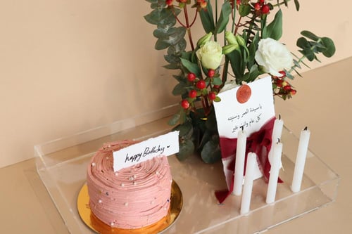 اكريلك كلاسيك الطبيعي مع كيك