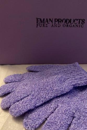 قفاز استحمام عالي الجوده