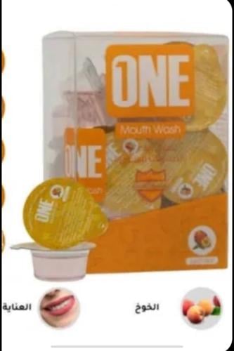 كبسولات غسول الفم ب الخوخ