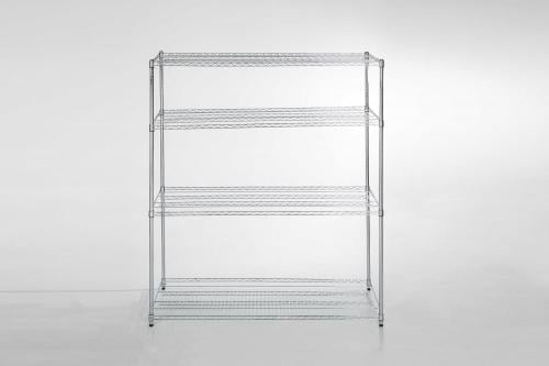 استاند رفوف كروم العرض120سم×العمق45سم×الارتفاع200س...