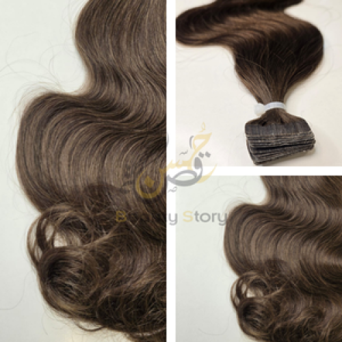 اكستنشن تيب -طول 18 انش- بني- ويفي 1 تمويجات ناعمة...