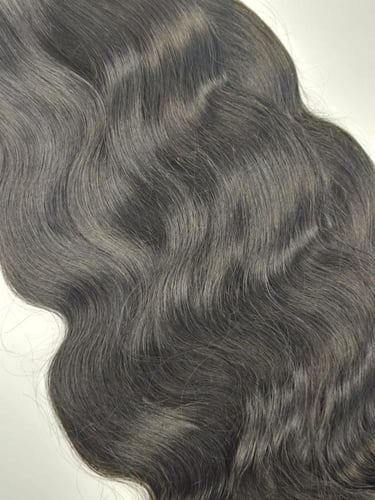 اكستنشن HD - طول 14 انش - لون اسود طبيعي - ويفي 1