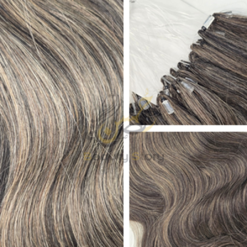 اكستنشن HD - طول 18 انش - هايلايت رمادي + اسود طبي...