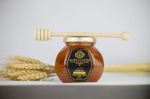 عسل الأثل والبرسيم 250 قرام ( قابل للتبلور )