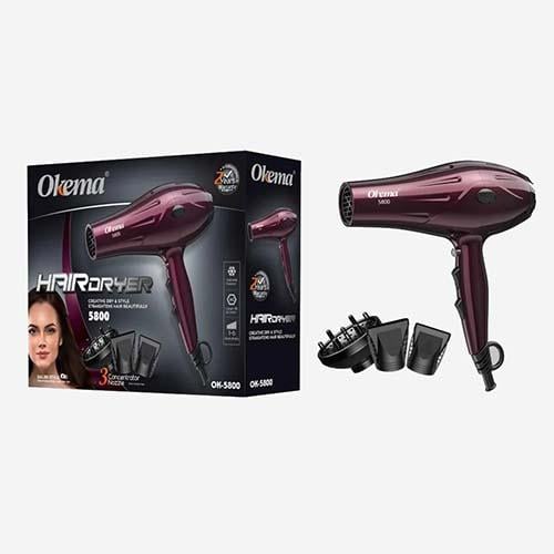 استشوار مجفف اوكيما موديل 5800