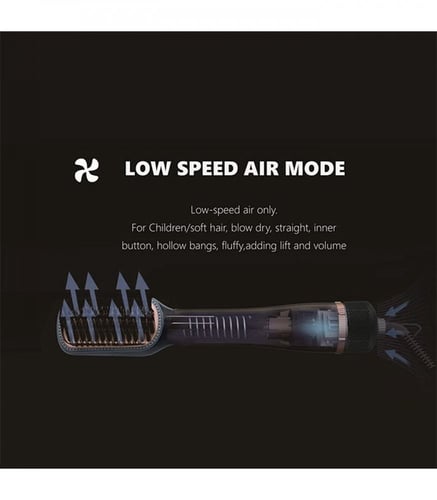 فرشاة تصفيف الشعر 2 في 1 من ريبون RE-8888 بيرل واي...