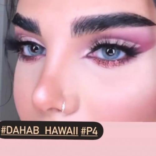 عدسات ذهب هاواي