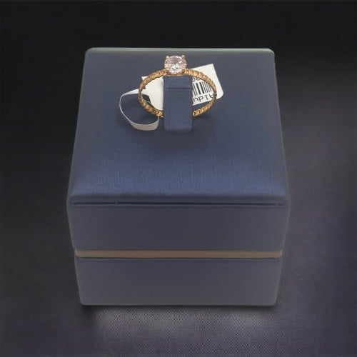 خاتم انيق عيار 21 مقاس 19