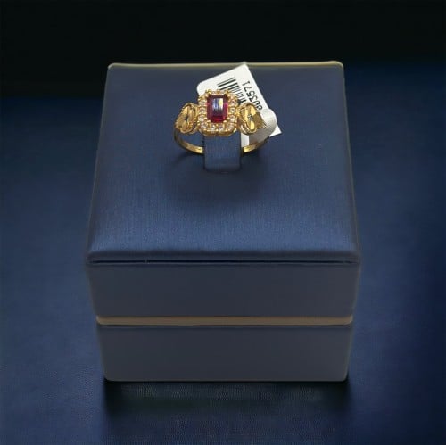 خاتم انيق عيار 21مقاس 16