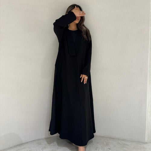 عبايه قصه دبل كلوش