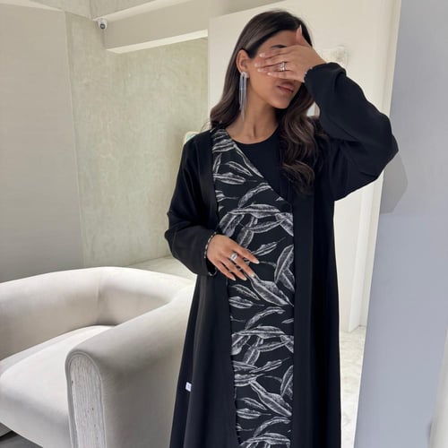 عبايه قصه نص كلوش