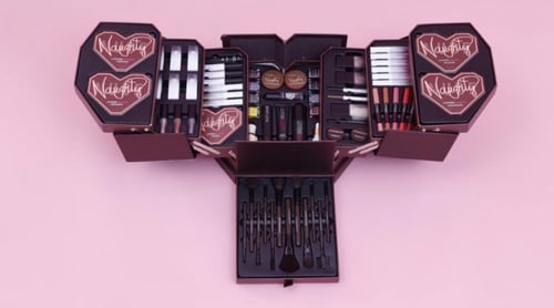 بوكس لوف مي الكبير لون بني شامل الشحن