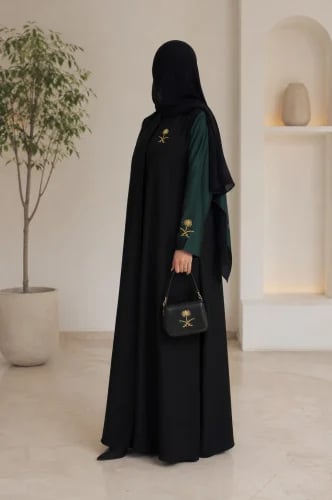 عباية مستواحاة من الهوية الوطنية السعودية