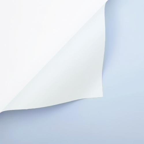 تغليف بلاستيك وجهين سماوى فاتح * اوف وايت AD0209