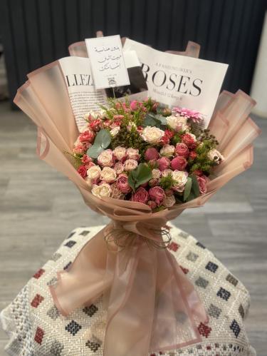 بوكيه ڤيلفيت روز