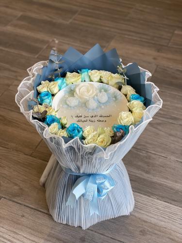 بوكيه شمعة سر القلوب