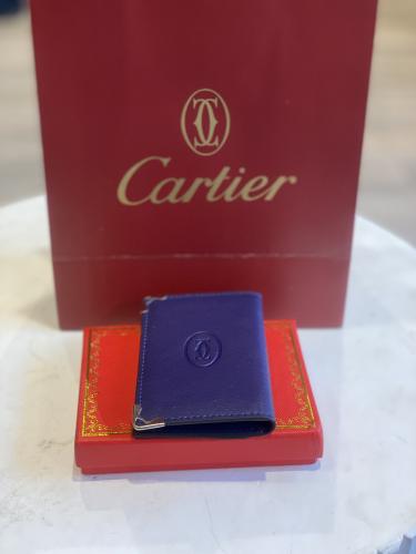 محفظه Cartier بطايق بلون كحلي