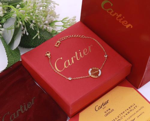 اسواره Cartier ذهبي كلاسيكي