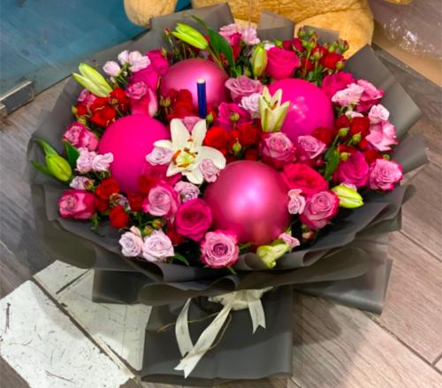 بوكيه Pink Aura | الهالة الوردية