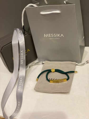 اسواره Miska خيط اخضر ذهبي