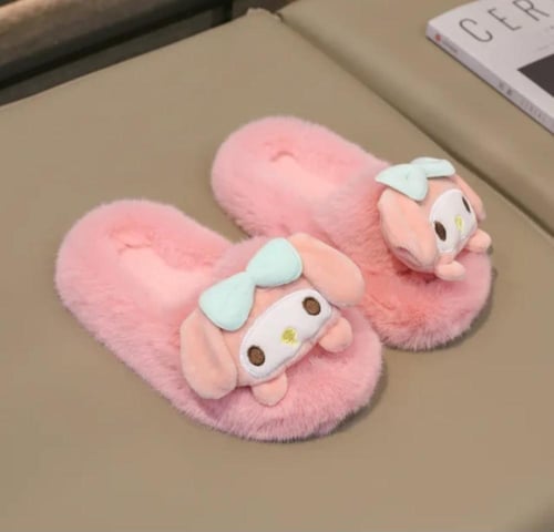 سليبر منزلي من الفرو بشخصية ماي مولدي بتصميم يناسب...