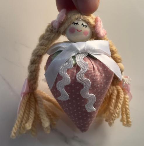 سلسلة مفاتيح من سلسلة منتجات دمية دولي قلب محبة من...