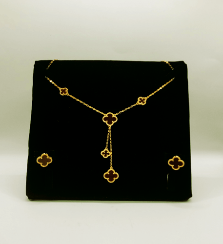 طقم فان كليف ستيل مع طقم حلق