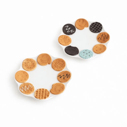 صحن التقديم المرح "ابتسامة حلوة"