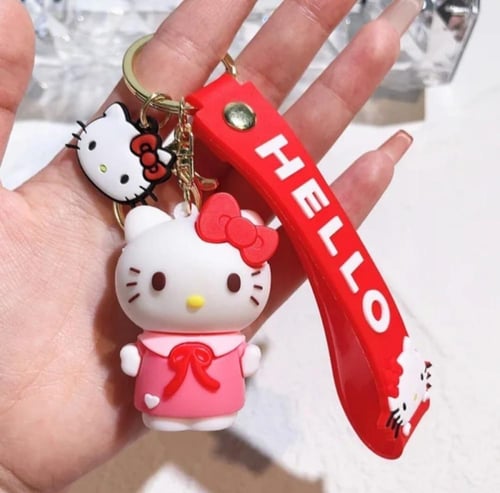 ميدالية سلسلة مفاتيح هيلو كيتي ذات تصاميم حديثة و...