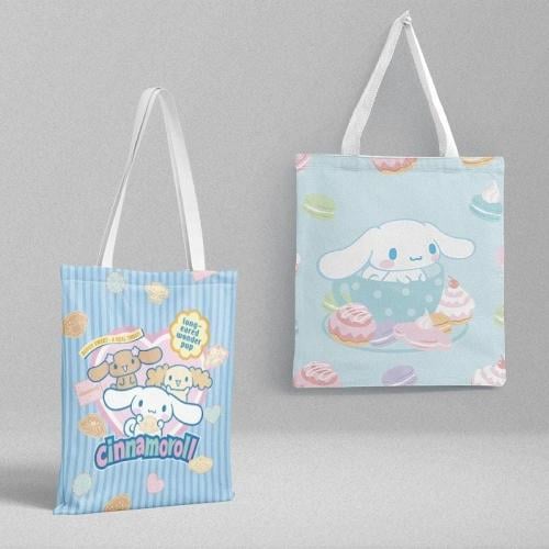 توت باق حقيبة قماشية شخصية سينمارول من قماش الكانف...