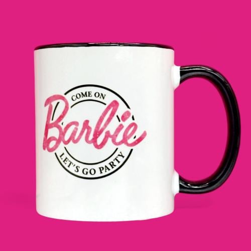 كوب باربي lets go party أبيض يد لون اسود سعة الكوب...