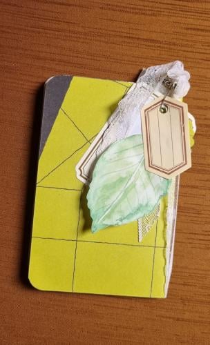 دفتر ملاحظات صتاعة محلية 14*9 cm