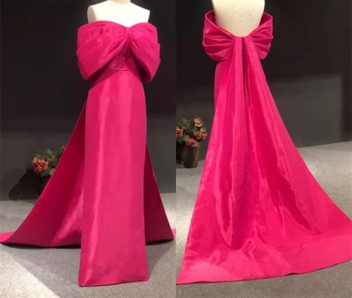 فستان بتفاصيل انيقة