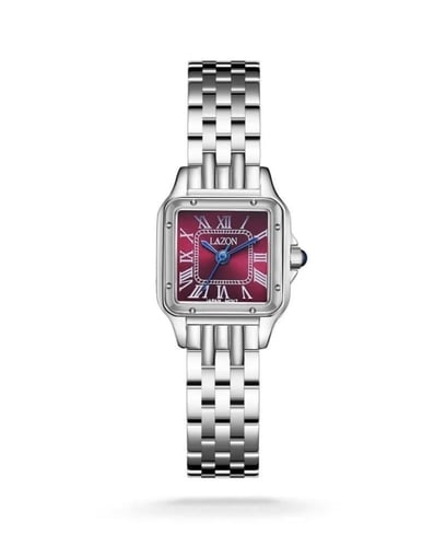 ساعة نسائيه من الستيل بميناء كرزي - Cherry