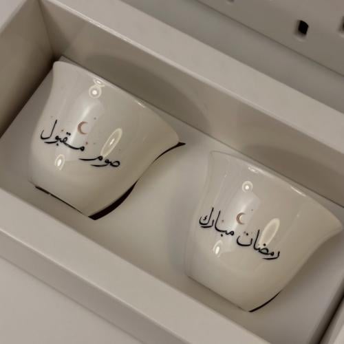 2 فناجيل رمضان مع بوكس