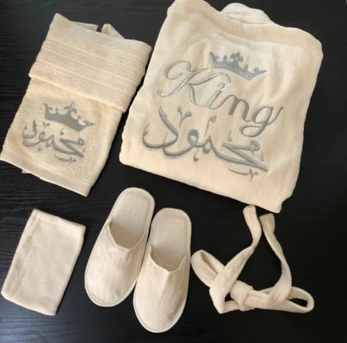 طقم روب استحمام