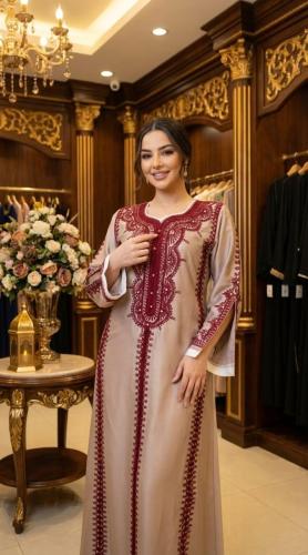 جلابية كويتي فخمة