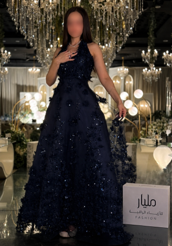 فستان ياسمين الكحلي