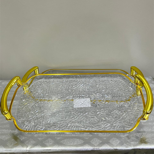 صينية أكريليك شفاف